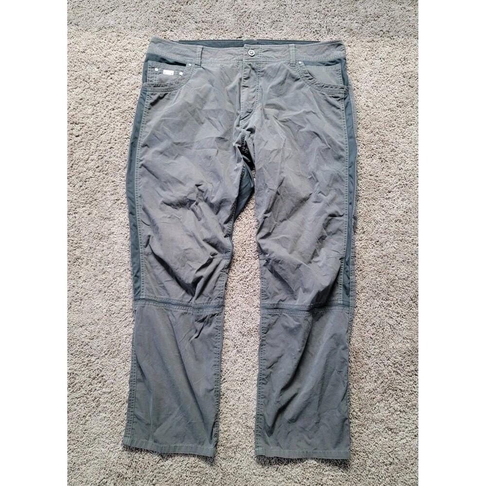 Kuhl Radikl Legendary Pants Mens 40x30 Gray Hiking Outdoor Trail Workwear